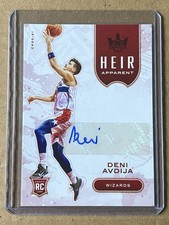 2020-21 Panini Court Kings - Deni Avdija Heir Apparent Auto Ruby /75 RC
