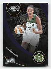 2025 Panini WNBA Player of the Day #34 Ezi Magbegor Blue #/50