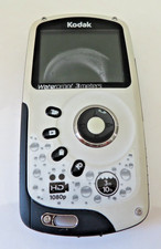 Kodak PlaySport Zx3 HD Waterproof Pocket Video Camera Untested For Parts