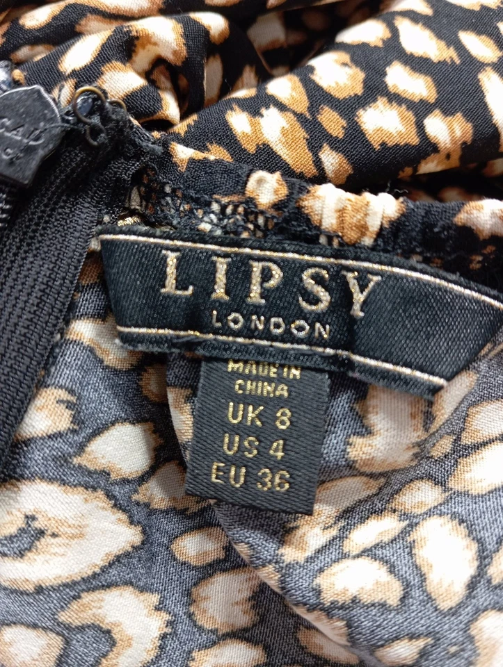 LIPSY LONDON Vestido de cóctel Mujeres Vestido Talla EU 36 nude-negro elegante - Imagen 4 de 4