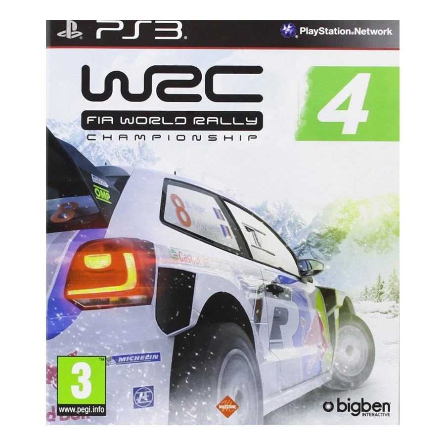WRC WORLD RALLY CHAMPIONSHIP 4 PLAYSTATION 3 PAL USED