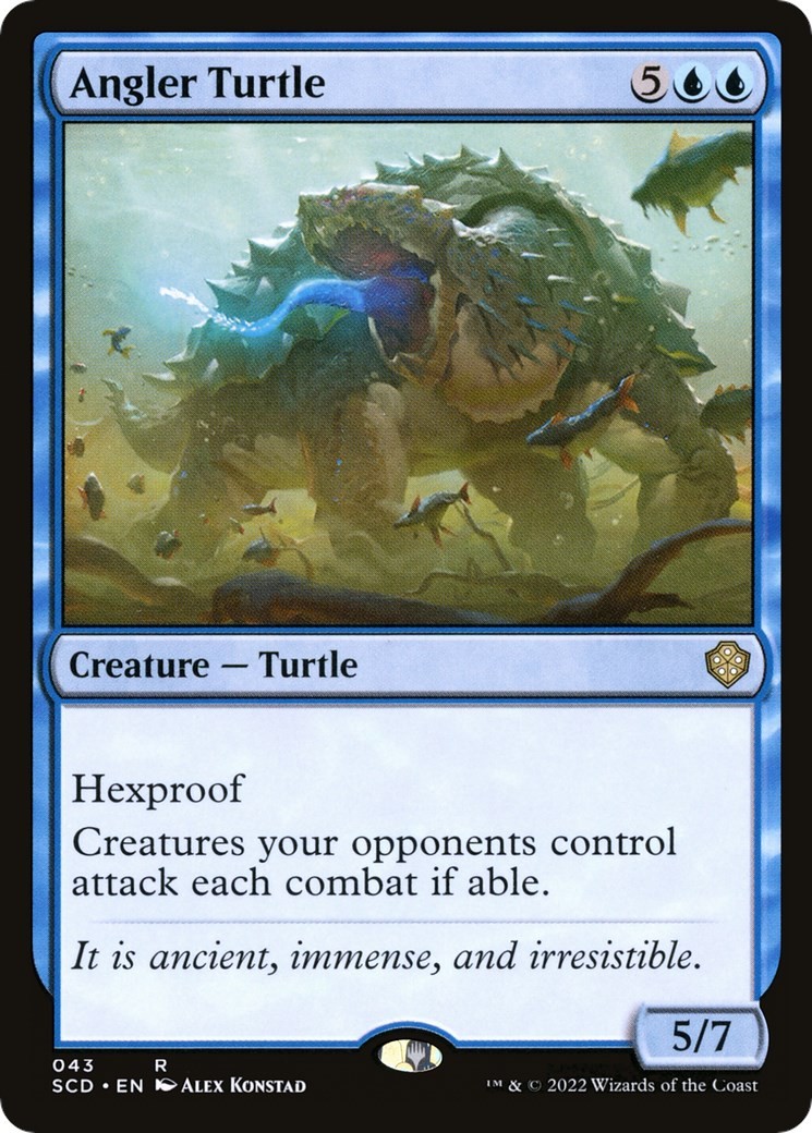 Angler Turtle Starter Commander Decks 43