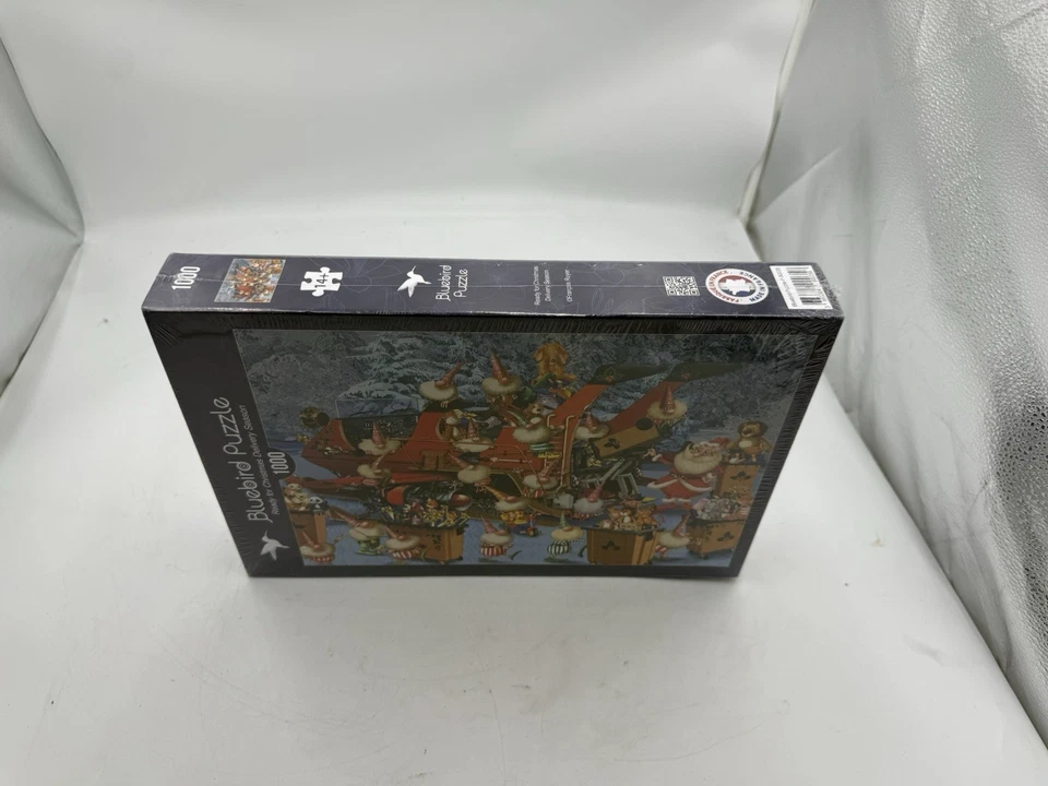 🎄Bluebird 1000 pc Ready for Christmas Delivery Season by Ruyer, jigsaw puzzle🎄 - Image 2 of 4