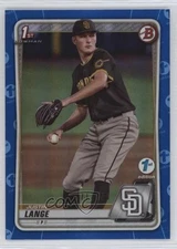2020 Bowman Draft 1st Edition Blue Foil /150 Justin Lange #BD-99