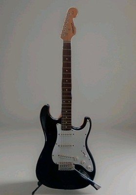 Fender Starcaster Electric Guitar  and Fender Stand