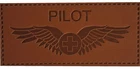 SWISS AIR FORCE PILOT leder Patch Klett rar limit