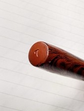 Waterman 7  Red Ripple Hard Rubber Barrel / Body