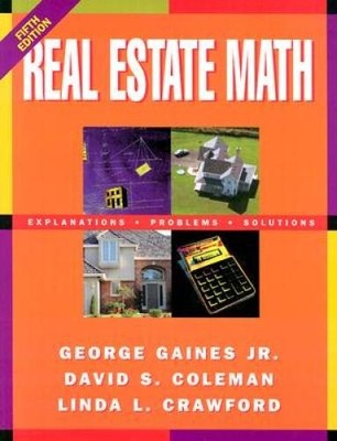Real Estate Math: Explanations, Problems and Solutions - Paperback - GOOD