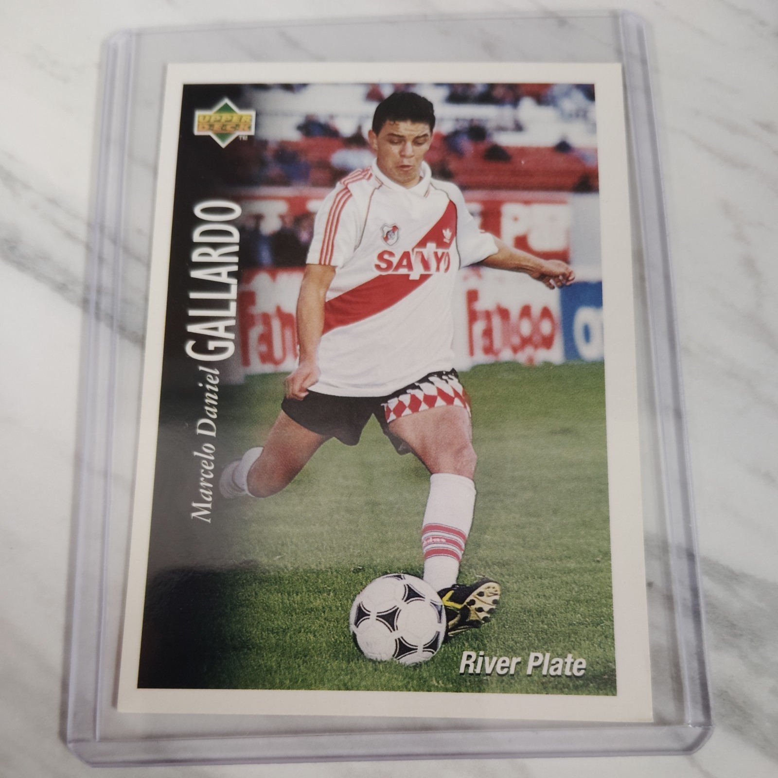 1995 Upper Deck Futbol Argentino Marcelo Gallardo #60 0q3