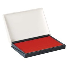 Premium Quality Red Felt Rubber Stamp Ink Pad 23/4x43/8 Inch Lightweight
