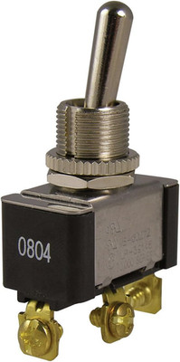 Gardner Bender GSW-13 Heavy Duty Electrical Toggle Switch, SPDT, ON-OFF-ON, 20 A