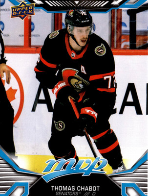 5 CARD LOT - 2022-23 Upper Deck MVP - Thomas Chabot #163