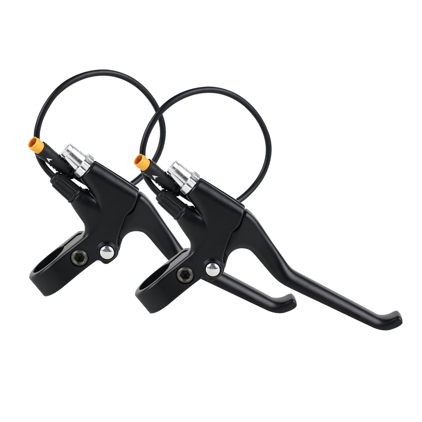 1 Pair  Mechanical Bike Brake Levers Aluminum Electric Bicycle Part