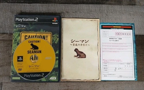 Seaman Sony PlayStation 2 PS2 Japan Import US Seller
