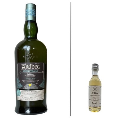 Whisky Sample Ardbeg Smoketrails 1 Manzanilla Cask Batch 2022, 46,0%, 5cl