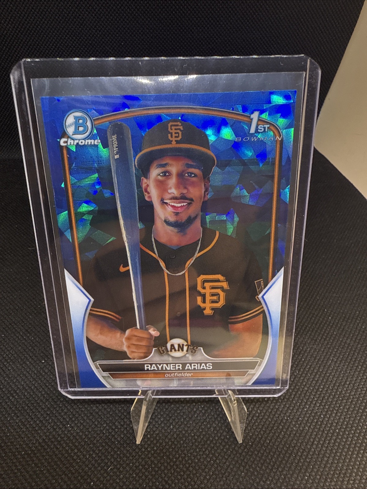 2023 Bowman Chrome Sapphire Edition - Prospects Rayner Arias #BCP-222 (RC)