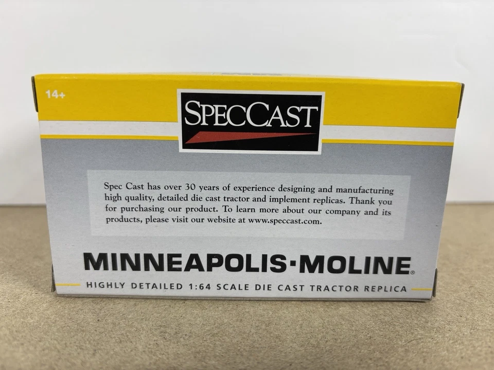 Minneapolis-Moline G900 Narrow Front Tractor 1/64 Scale By SpecCast SCT712 - Image 4 of 4