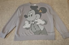 Mickey Mouse Walt Disney World 50th Anniversary Womens Sweatshirt Large Micky L