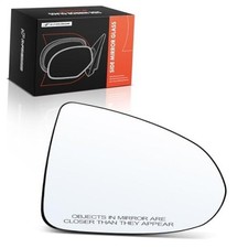Right Passenger Side Non-Heated Mirror Glass Compatible with Hyundai Sonata