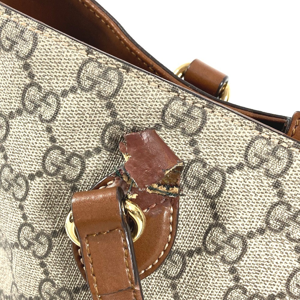 GUCCIカバン GUCCI 473887 GG Supreme 2-way bag with logo Bags Tote Bag Shoulder