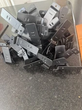 10 inch Black Peg Hook for Slatwall - 50 Count in the open box 📦 