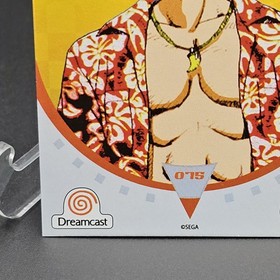 Crazy Taxi Axel Card 075  Sega Dreamcast Trading Cards Foil Numbered 13 / 15