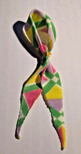 Vintage Barbie Colorful Headband Scarf Accessory