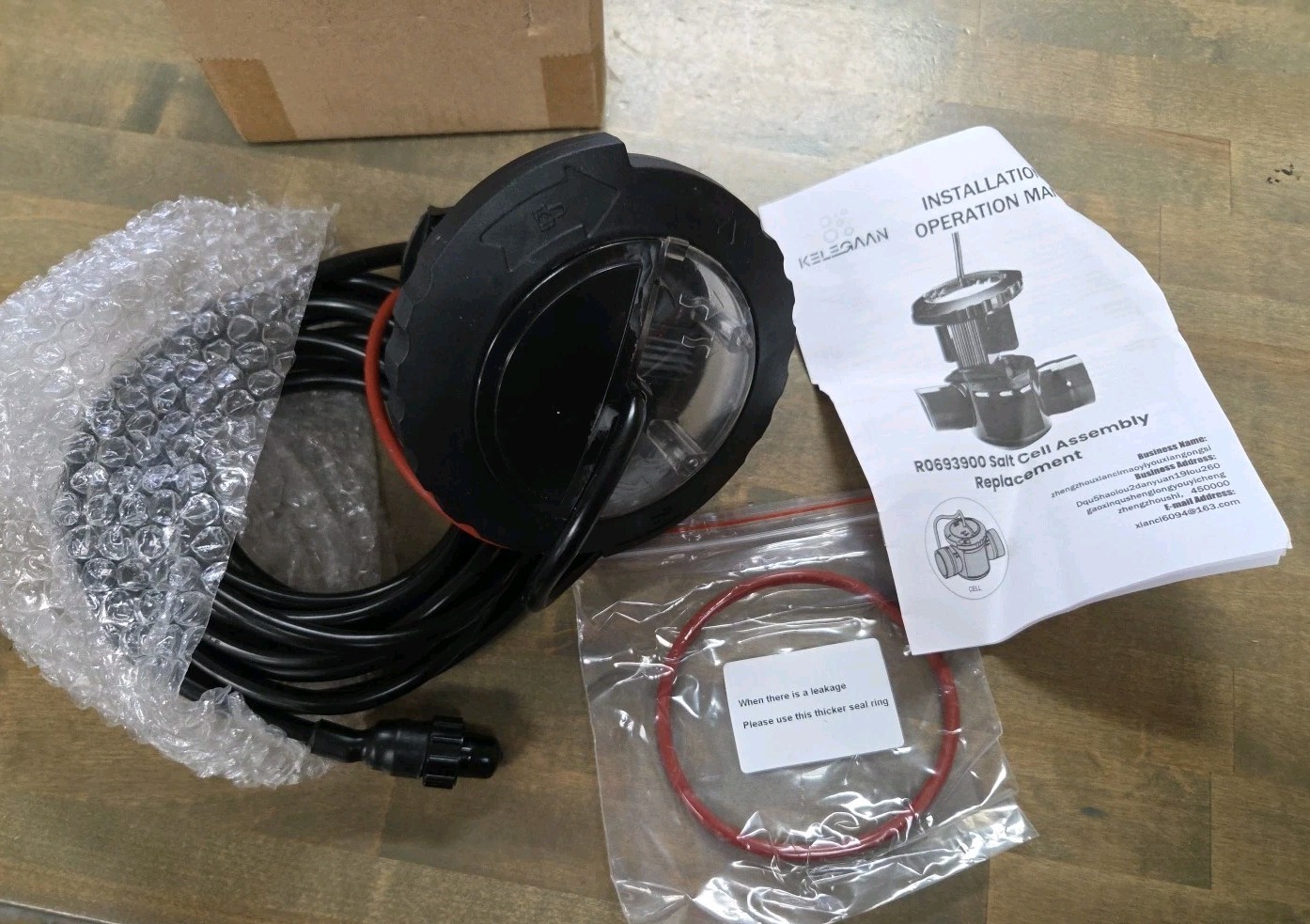 R0693900 Salt Cell Assembly for Zodiac Jandy Pro Series TRUCLEAR11K TRUCLEAR11KU