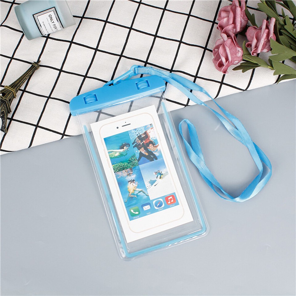 A 6.7Inch Waterproof Phone Bag PVC Mobile Phone Cover for Swimming