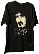 Frank zappa t shirt xl adult short sleeve 100 cotton   