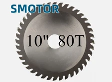 10" 80T Ultra Fine Finish Circular Saw Blade For Cutting Laminated Wood