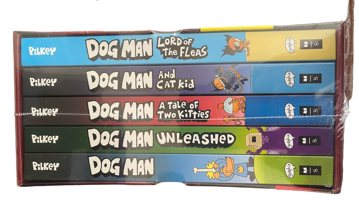 Dog Man The Do Good Collection Part 1 Books Set #1-5 Dav Pilkey