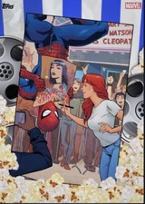[DIGITAL CARD Topps Marvel Spider-Man MJ Entertainment 22 S1 Blue Behold Cinema