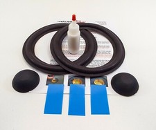 BOSE 301 series I II III 8" Woofer Refoam Kit -Speaker Foam w/ Correct Dust Caps