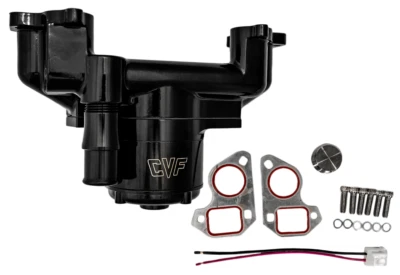 LS1 LS2 LS3 LS6 6.0 Electric Water Pump 35+ GPM Aluminum Black EWP Chevy LSX - Bild 1 von 4