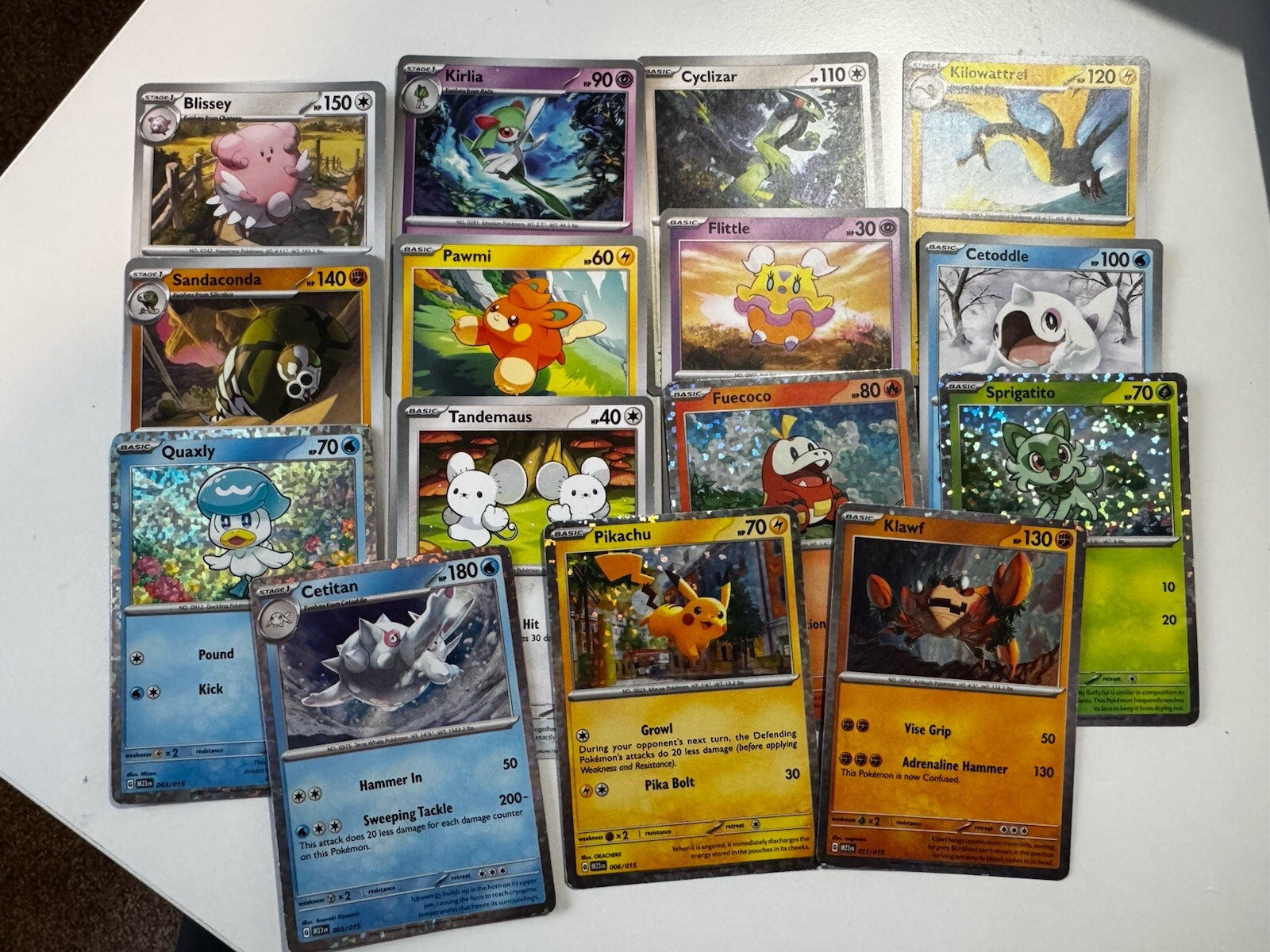 Pokemon TCG McDonald’s Pokémon 2023 Promo Cards Full Set 15/15