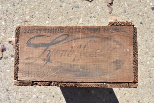 Antigua guitarra mandolina Washburn Banjo Lyon & Healy Chicago caja de envío de madera - Imagen 4 de 16