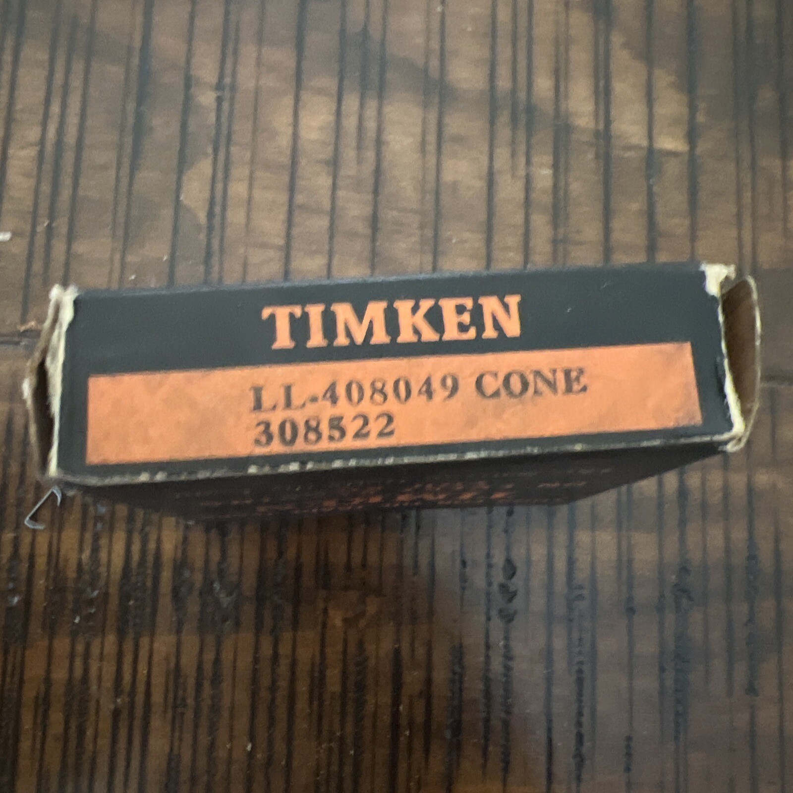 Timken LL408049 Tapered Roller Bearing, Single Cone, Standard Tolerance New