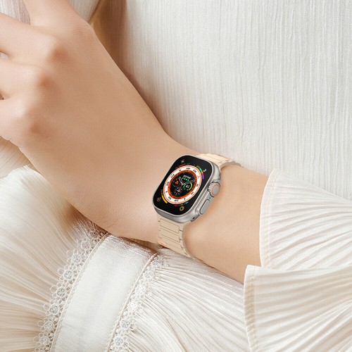 Magnetyczny pasek sportowy do Apple Watch Ultra 2 10 9 8 7 6 5 38-49MM silikonowy pasek - Zdjęcie 5 z 40