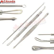 Professional Acne Removal Set Blackhead Pimple Blemish Comedone Extractors New