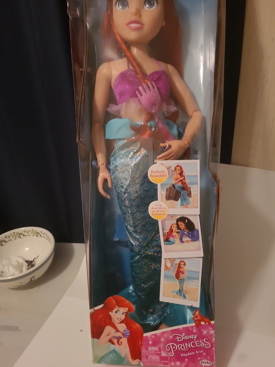 Disney Collection Princess Ariel Doll 32in Mermaid NEW