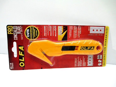 OLFA SK-10 CONCEALED BLADE SAFETY KNIFE 6 1/4'' OVERALL LENGTH PACK OF 1