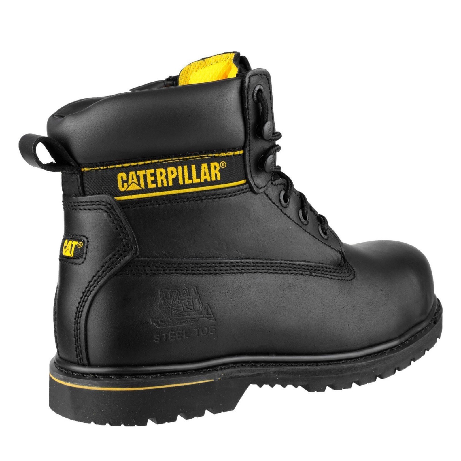 Caterpillar CAT Holton SB SRC Mens Steel Toe Cap Safety Boots Work Boot