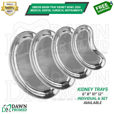 Emesis Basin Tray Kidney Bowl Dish Medical Dental Surgical Instruments German Gr