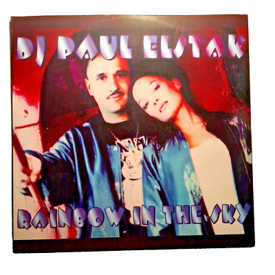 DJ PAUL ELSTAK RAINBOW IN THE SKY SINGLE 12'' 33 RPM 1995 HARD DANCE HD 013 ITALY