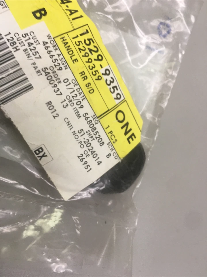 MANIJA PUERTA CORREDERA CARGA INTERIOR CHEVROLET VENTURE SILHOUETTE 15299359 97-05 Foto 4 de 4