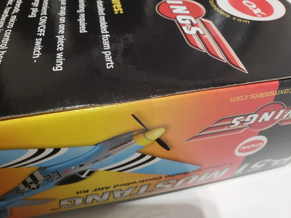 Cox Wings P-51 Mustang Sealed box - Image 3 of 3