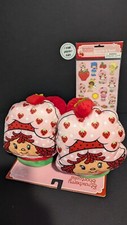 Strawberry Shortcake Adult Bedroom Slippers  Sticker Pack