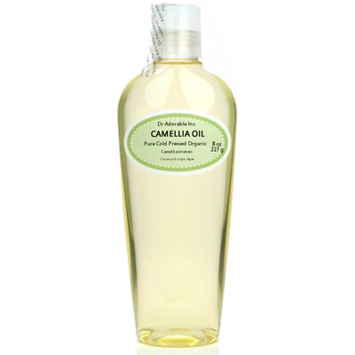 PURE ORGANIC CAMELLIA SEED OIL COLD PRESSED from 2 oz to 7 Lb