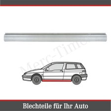 Alfa Romeo 145 1994-2000 Reparaturblech Seiten Schweller Links Fahrerseite